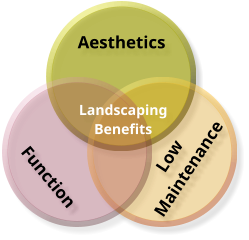 Aesthetics Low Maintenance Function Landscaping Benefits